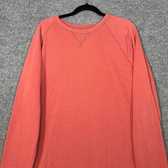 Old Navy Sweater Womens XXL Peach Sweatshirt Fleece Plus Sized Flaw - Picture 4 of 10